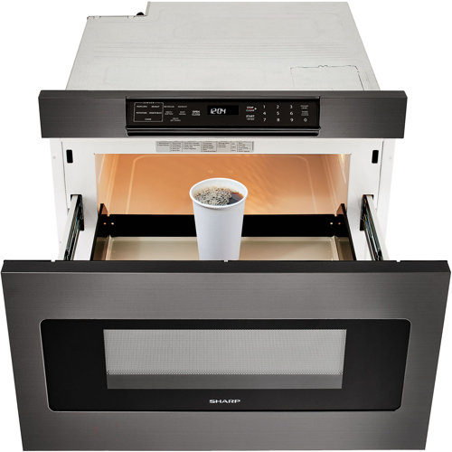 Sharp Insight 1.2 Cubic Feet Microwave Drawer with Sensor Cooking & Reviews Wayfair